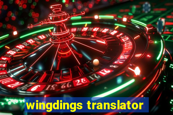 wingdings translator